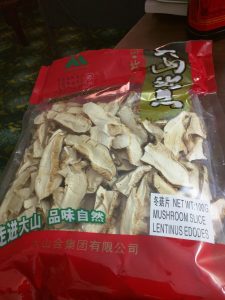 Dried Sliced Mushrooms