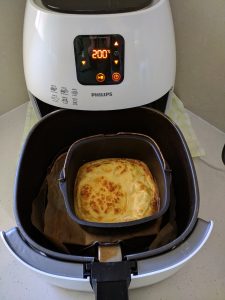 Scrambled eggs in Airfryer