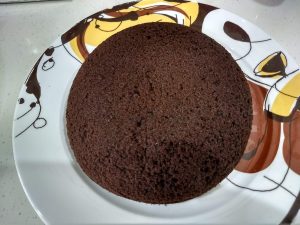 Steamed Moist Chocolate Cake