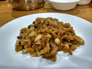 A delicious plate of Loh Mai Gai/ Glutinous Rice